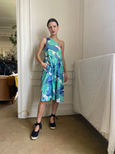 Load image into Gallery viewer, 1980s asymmetrical dress
