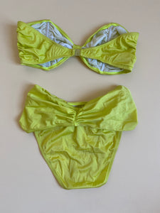 1980s deadstock Ungaro neon swimsuit