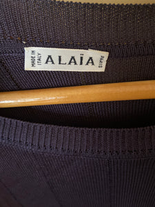 1990s Azzedine Alaïa knit set