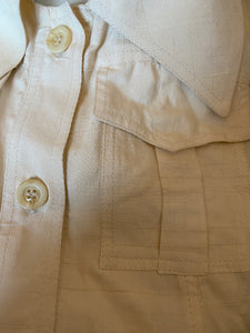 1970s silk safari shirt
